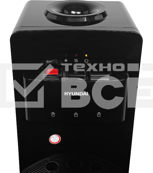 Кулер Hyundai H-WD2155E напольный электронный черный