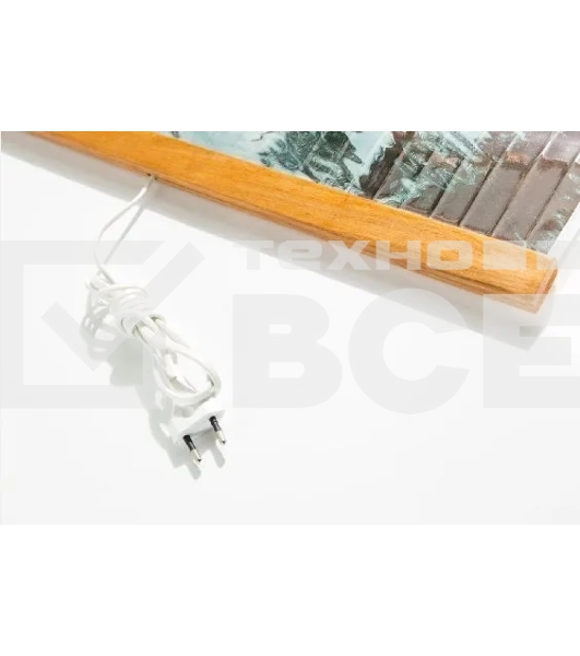 Электрообогреватель бытовой настенный ДЫХАНИЕ ТЕПЛА (рис. Березовый берег) Артикул 20с455