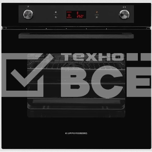 Встраиваемый духовой шкаф Kuppersberg HM 639 Black 60 см, 70 л, 9 режимов, гидролизная очистка, черный