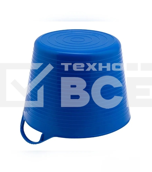 Ведро гибкое Сибртех сверхпрочное 14 л, синий