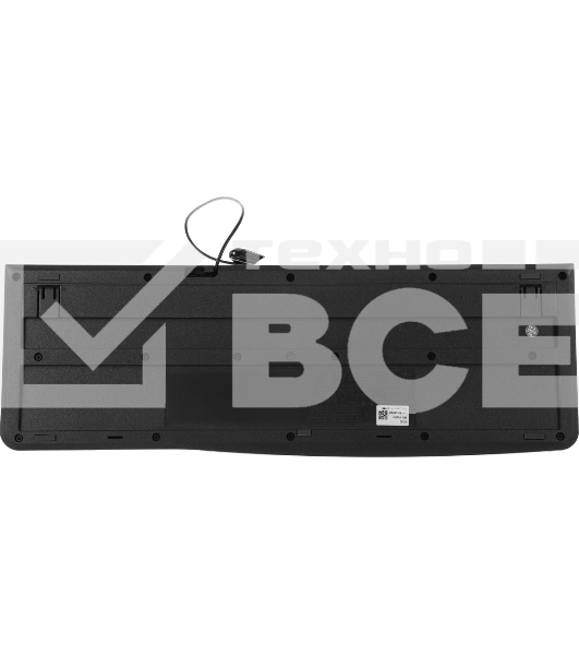 Клавиатура проводная Logitech K120 for business, USB черный (неоригинальная гравировка)