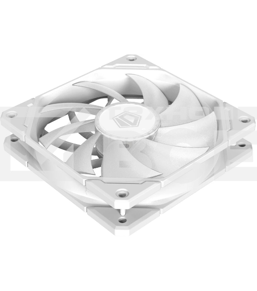 Вентилятор для корпуса ID-COOLING TF-12025-PRO-ARGb TRIO WHITE (3 pcs, 120мм, 1800rpm, 35.2 дБ, PWM 4-pin, ARGb, белый) (TF-12025-PRO-ARGb TRIO WHITE)