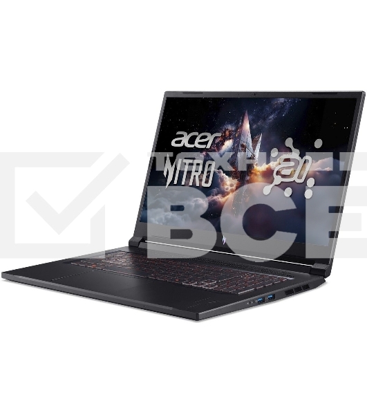 Ноутбук Acer Nitro V 17 AI ANV17-41-R0P2 AMD Ryzen 7 260/32Gb/SSD 1Tb/RTX 5060 8Gb/17.3