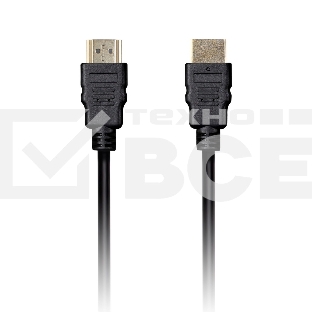 Кабель Smartbuy HDMI to HDMI ver.1.4b A-M/A-M, 2 фильтра, 5,0 m., в пакете (K-352-50)
