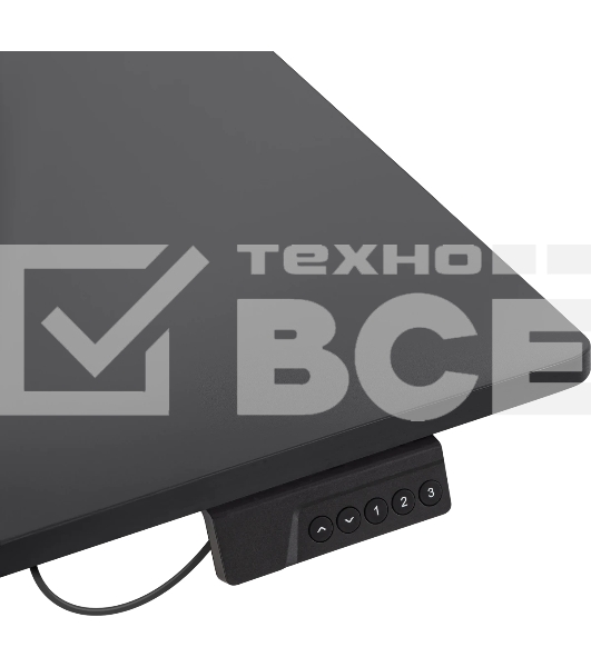 Игровой компьютерный стол Defender Pulse черн, 110x60, высота 70-115 см 1