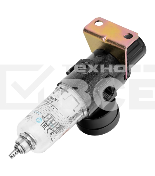 Фильтр-регулятор Denzel FR1500, 10 бар, 1500 л/мин, 1/4