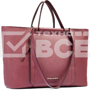 Деловая сумка женская Piquadro Circle BD3336W92/BO с отделением для ноутбука 14' бургунди натур.кожа