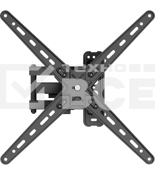 Кронштейн для телевизора Ultramounts UM958 черный 13'-55' макс.25кг настенный поворот и наклон