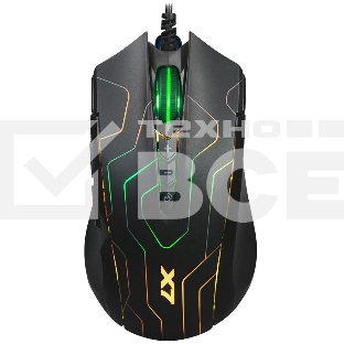 Мышь проводная A4Tech X89 Maze черный, 2400 dpi, USB, кнопки - 8