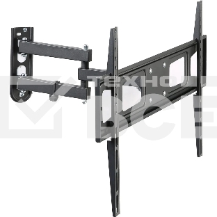 Кронштейн для телевизора Hama R1 118157 черный, 37'-75' макс. 30 кг, настенный, поворотно-выдвижной и наклонный