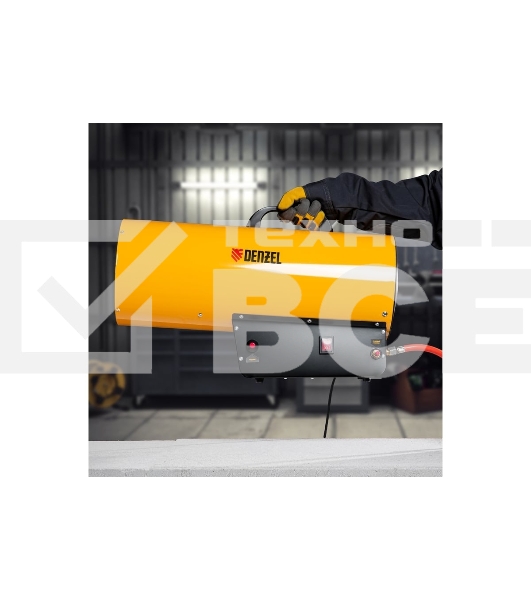 Газовая тепловая пушка Denzel GHG-50, 50 кВт, 1400 м3/ч, пропан-бутан