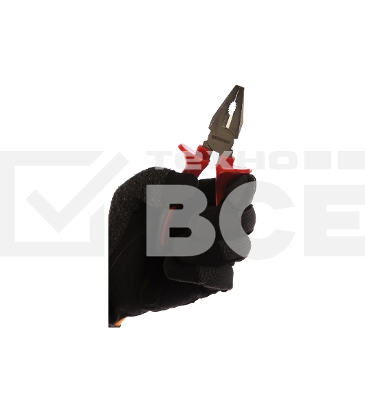 Плоскогубцы комбинированные Rexant 180 мм никелированные, двухкомпонентные рукоятки