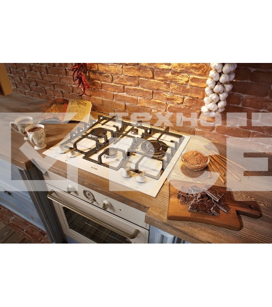 Газовая варочная панель Gorenje GW6D42CLI слоновая кость