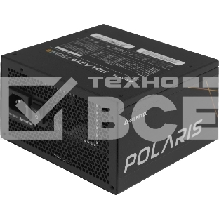 Блок питания Chieftec Polaris PPS-750FC, 750Вт, 80 PLUS Gold, 120мм, модульный, черный