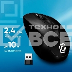 Мышь беспроводная Oklick 675MW черный, 800 dpi, радиоканал, USB, кнопки - 3, фото14