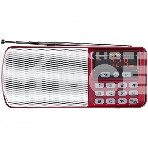 Радиоприемник цифровой Perfeo ЕГЕРЬ FM+ 70-108МГц/ MP3/ питание USB или BL5C/ красный(i120-RED)	, фото 1