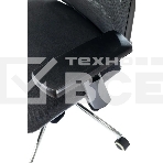 Кресло эргономичное Бюрократ MC-612N-H черный TW SQU BL сетка/ткань с подголов. крестов. металл хром, фото4