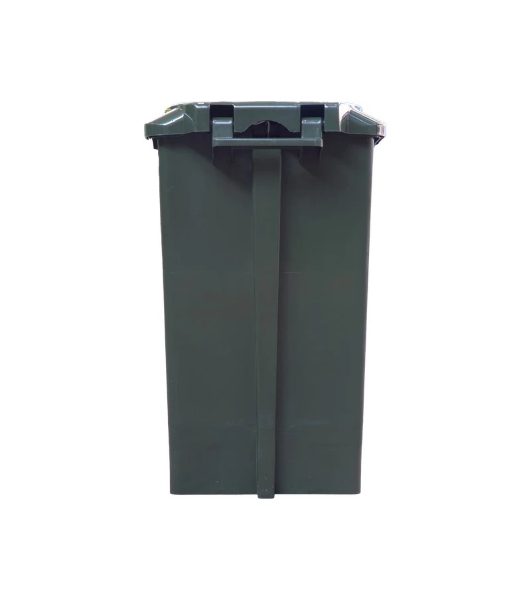Мусорный контейнер полимерный ТАРА.РУ МКТ 60 зеленый 60л., в комплекте, с педалью, с пакетодерж. 36518