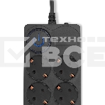 Сетевой фильтр Ippon BK-8-EU-5-16-B 5м (8 розеток) черный (коробка), фото6