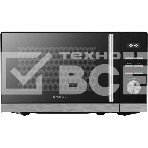 Микроволновая печь Hyundai HYM-D3005 черный/стальной, 20 л, 700 Вт, переключатели - кнопки/электронный поворотный механизм, фото2