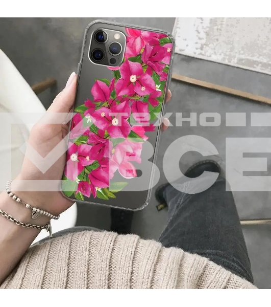 Чехол (клип-кейс) Gresso Air  для Apple iPhone 12/12 Pro  прозрачный/рисунок [gr17aaae9068]