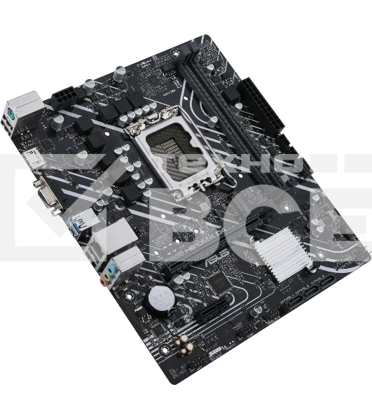 Материнская плата ASUS PRIME H610M-K D4, LGA 1700, Intel H610, 2xDDR4, 4xSATA, 1xM.2, 1xPCIe 4.0 x16, 1xPCI, 1xHDMI, 1xVGA, 1x 1Gb LAN, 2xUSB-A 2.0, 2xUSB-A 3.2 Gen 1, 3x3.5 мм, 7.1, mATX