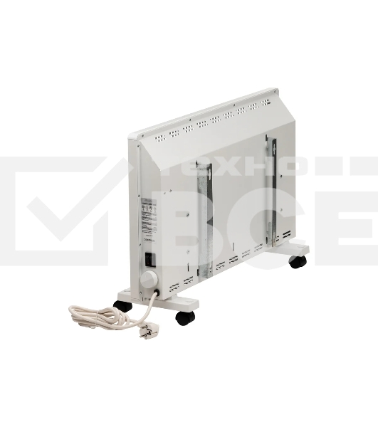 Конвектор HINTEK Standart 1500 04.05.01.214596 белый, 1500 Вт, 25 м2, термостат