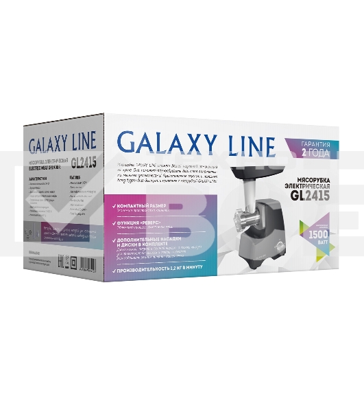 Мясорубка Galaxy Line GL2415, черный