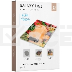 Весы кухонные Galaxy Line GL 2817, стекло, элемент питания типа «CR2032»(в комплекте), фото3