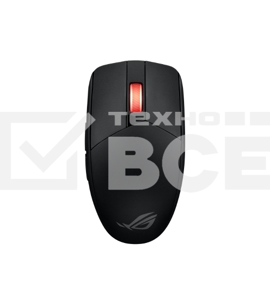 Мышь беспроводная ASUS ROG Strix Impact III Wireless черный, 36000 dpi, радиоканал, Bluetooth, USB, кнопки - 6