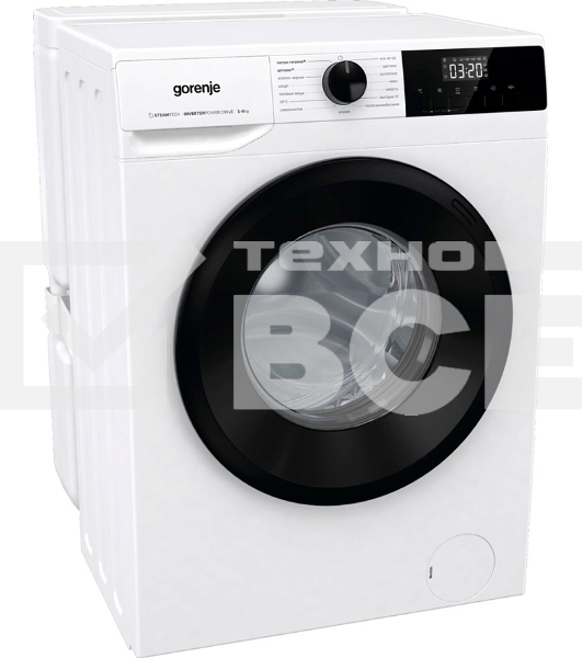Стиральная машина Gorenje W1NHPI62SCSIRV белый загр. фронтальная макс.: 6 кг 1200 об/мин класс: А