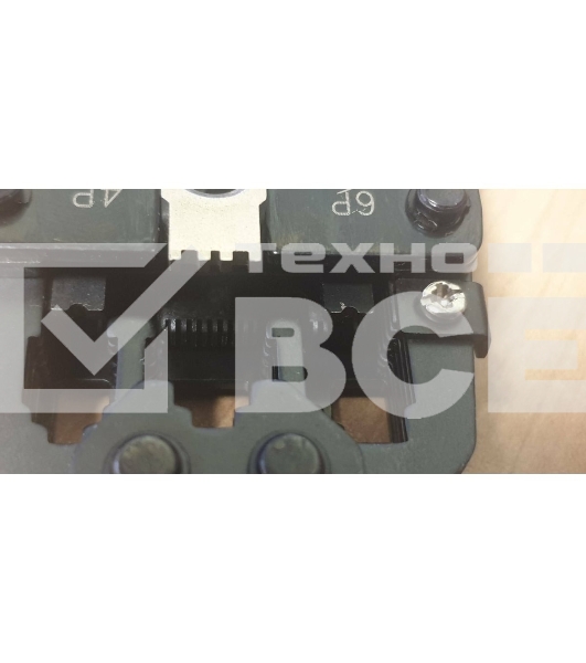 Кримпер многофункциональный с 3 встроенными модулями для обжима RJ-45, RJ-12, RJ-11 HT-200R