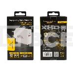 Зарядное устройство Cablexpert MP3A-PC-50, 65Вт GaN, быстрая зарядка QC4.0/PD3.0, 2 порта: USB и Type-C, белый, коробка, фото5