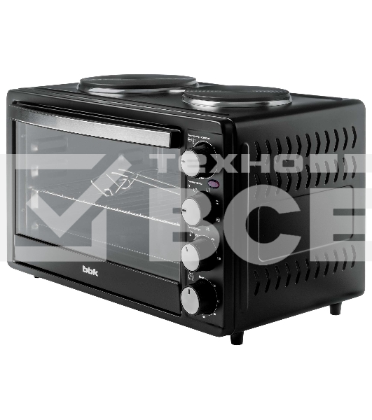 Мини-печь BBK OE3071M-2P чёрный