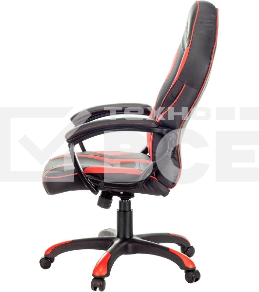 Кресло игровое A4Tech Bloody GC-350 черный/красный эко.кожа крестовина