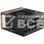 Блок питания MSI MEG Ai1300P (306-7ZP4A11-CE0), 1300Вт, 80 PLUS Platinum, 120мм, модульный, черный / золотой, фото4
