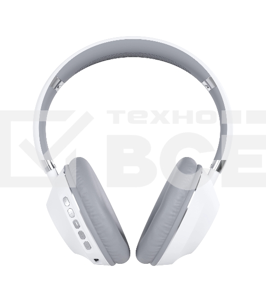 Наушники полноразмерные MORE CHOICE (4610196406218) HW34S белый/серый