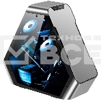 Компьютерный корпус JONSBO TR03-G Silver без БП, боковая панель из закаленного стекла, mini-ITX, micro-ATX, ATX, серебристый, фото7