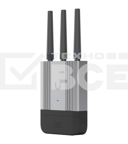 Wi-Fi маршрутизатор с LTE-модемом Ubiquiti UniFi Mobile Router Industrial категории 4, 2,4 ГГц (b/g/n), MIMO 2x2, 2x 1G RJ45, USB Type-C, nano-SIM