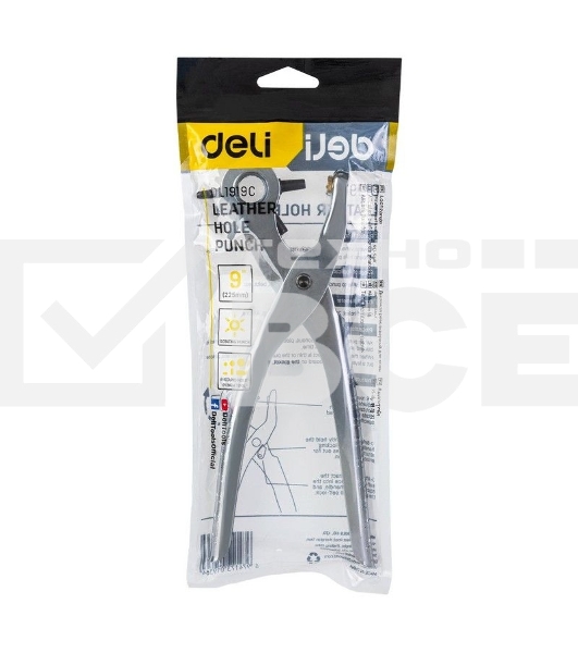 Револьверный дырокол для кожи 6-в-1 Deli DL1919С 9