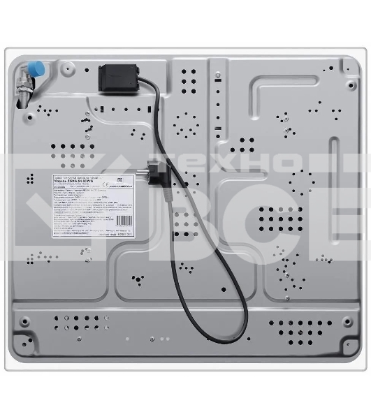 Газовая варочная панель Maunfeld EGHG.64.6CW/G, 4 конфорки, закаленное стекло, белый