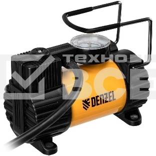 Компрессор автомобильный Denzel AC-37, 12 В, 7 атм 37 л/мин, 58055
