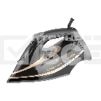 Утюг Centek CT-2346 GOLD черный/золотистый, 3200 Вт, 45 г/мин, 190 г/мин, 400 мл, фото 1