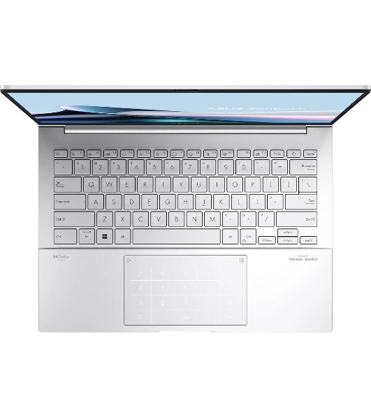 Ноутбук Asus Zenbook UX3405CA-ST1352/14'/OLED/Intel Core Ultra 7 255H/32Gb/512Gb SSD/Intel Arc/noOS/серебристый/1.2kg