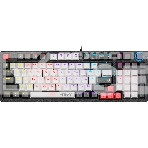 Клавиатура Defender Hawk GK-418 проводная, USB, черный/белый, фото 1