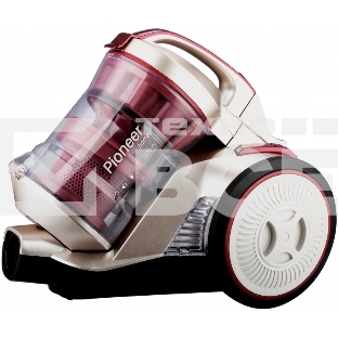 Пылесос Pioneer VC325C красный/золотой, 380/2000 Вт, уборка сухая, пылесборник контейнер 2 л