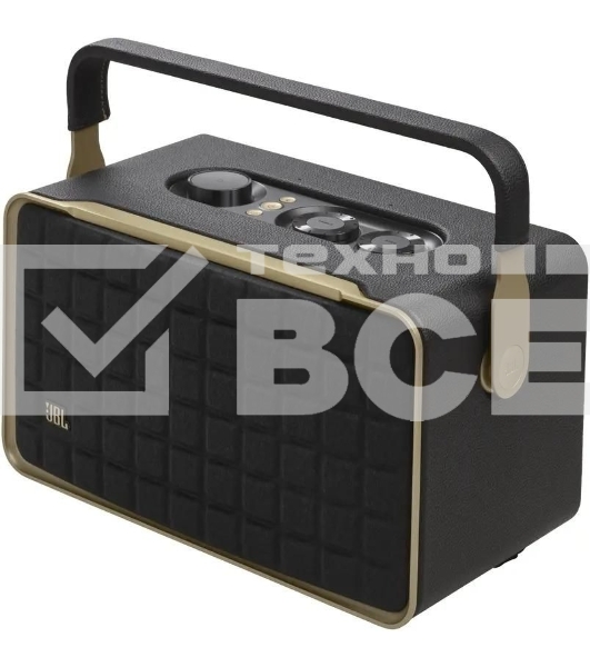 Акустическая система JBL Authentics 300 Google Assistant, Amazon Alexa черный 100W 2.1 BT 4800mAh (JBLAUTH300BLKUK)
