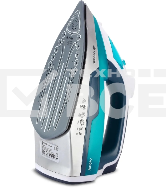 Утюг Vitek VT-1266 В Мощность 2400 Вт. Паровой удар: 140 г/мин. Вертикальное отпаривание. Функция разбрызгивания. Материал подошвы: Ceramic Ultra Care – уникальное керамическое покрытие для максимальной защиты ткани. Объeм резервуара для воды 300мл. Защит