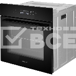 Духовой шкаф электрический встраиваемый Weissgauff EOV 695 PDB черный, фото6