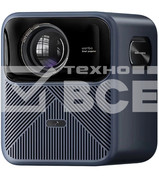 Проектор Wanbo Projector Mozart 1 синий (LCD, 1920x1080, 900Lm, 1.2:1, 3000:1, Smart TV, Android 9.0, 2+32GB, HDMI, 2xUSB, Wi-Fi, BT) (6970885350535)